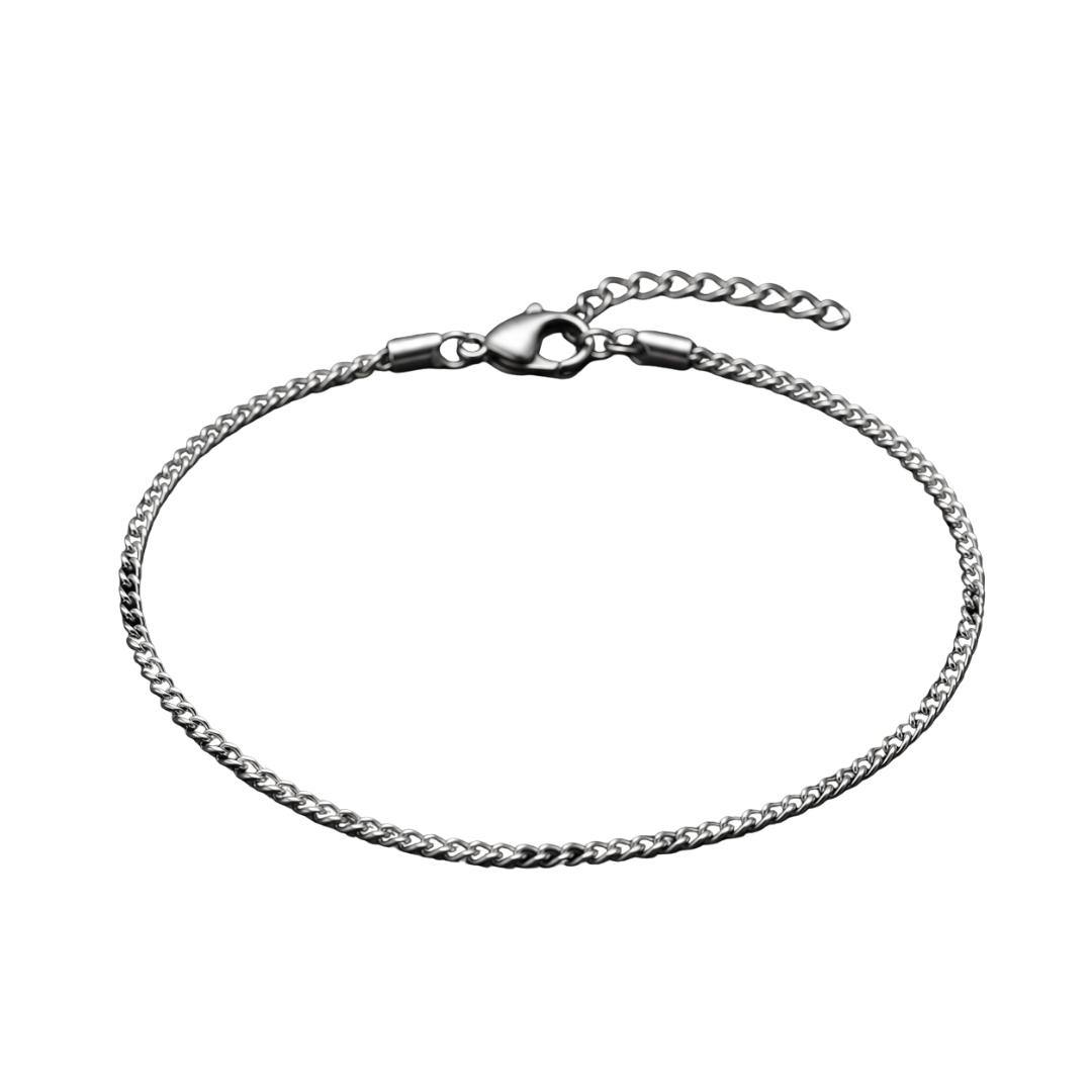 Fine Stainless Steel Chain Bracelet | Zountther
