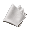 Ivory Premium Silk Pocket Square | Zountther