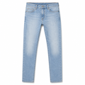 Light Wash Premium Straight-Fit Jeans | Zountther